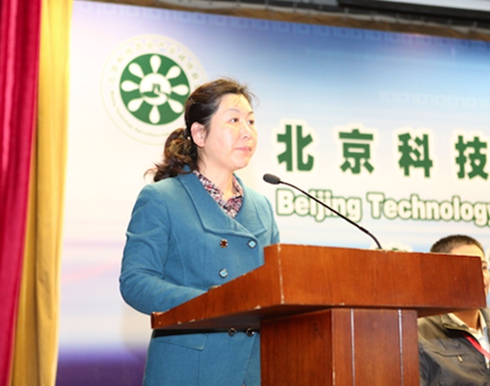 北京市贸促会林彬副会长致辞